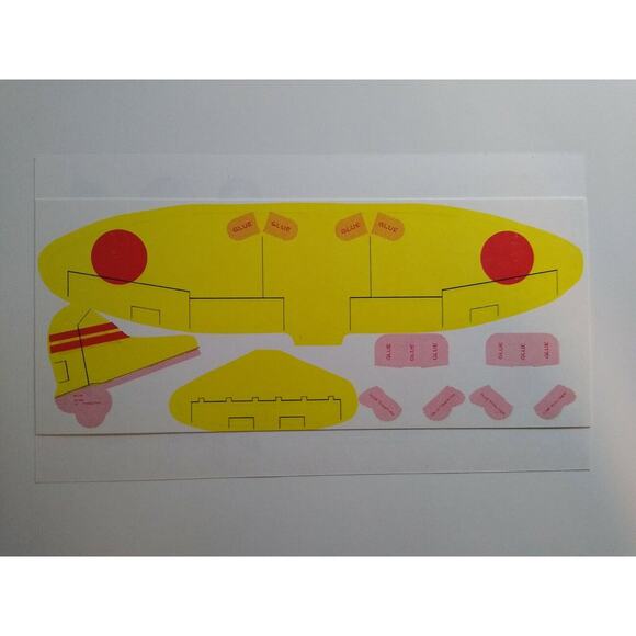 Airplane Toy Jack Armstrong Tru-Flite Model Of Japanese Aichi Val GM Cereal 1944 - Picture 7 of 9